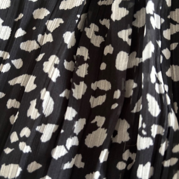 Abercrombie & Fitch Womens Black and White Leopard Print Mini Dress - Size S - Picture 4 of 7